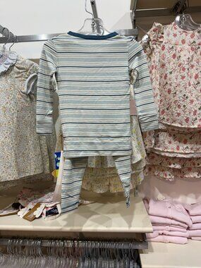 NWT Kickee Pants Print Long Sleeve Pajama Set  3T
